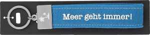 Schlüsselband S - blau Glücksfilz