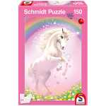 Puzzle Rosa Einhorn 150 Teile Fantasy Einhörner