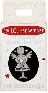 Anhänger Schutzengel Datum 10. September