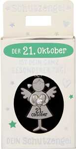 Anhänger Schutzengel Datum 21. Oktober
