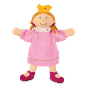 Kinderhandpuppe Prinzessin 26x21x7cm - für kleine Kinderhände,