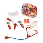 Arztkoffer 10 Teile transparent - Doktorkoffer