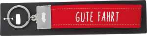 Schlüsselband T - rot Glücksfilz