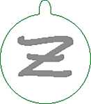 Halskette versilbert, Z Nr. 40