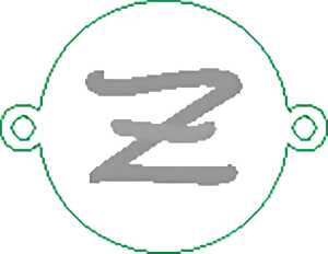 Namensarmband Z versilbert 4010070331443