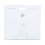 Namensarmband Stern versilbert