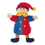 Kinderhandpuppe Kasper 24x21x8cm - für kleine...