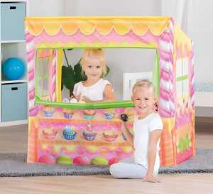 Candy Haus mit 4 Cupcakes 100 x 70 x 100cm - verpackt in Tragetasche