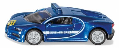 Siku Bugatti Chiron Gendarmerie Blister - ab 3 Jahren, 22x80x37mm