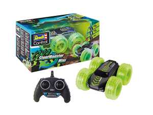RC Stunt Monster Mini 1080 Reifen mit LED Beleuchtung, 15,7x14,4x7,4cm