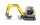 Siku Super Wacker Neuson ET65 Kettenbagger - ab 3 Jahren, 66x139x40mm