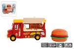 Burger Foodtruck 11cm Die Cast Pull Back - mit Licht und...