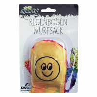 Wurfsack bunt 64x7cm mit Schweif im Blister -...