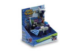 Super Wings Spielfigur Pauls Polizei Rover 5cm