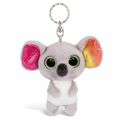 Nici Glubschi Schlenker Koala Miss Crayon 9cm - Schlüsselanhänger geeignet ab 3 Jahren Oberfläche abwaschbar