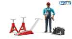 Bruder Spielwaren Figurenset Werkstatt