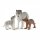 Schleich Wild Life Wolfsmutter mit Welpen