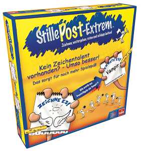Stille Post Extrem - Zeichnen, weitergeben ,raten und schlapp lachen!