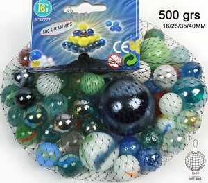 Murmeln 60 St, 500g im Netz 3588270017777