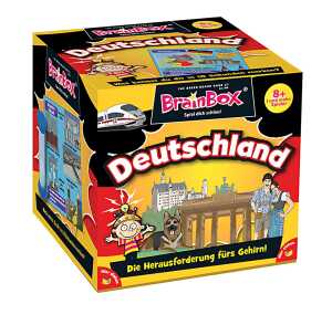 Brain Box Deutschland Wissensspiel - ab 8 Jahren