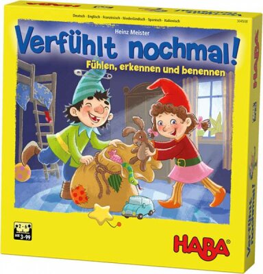 Haba Verfühlt nochmal Set 8 Zauberbeutel 10 Karten - ab 6 Monaten