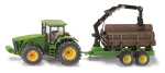 Siku SIEPER GMBH Traktor m. Forstanhänger