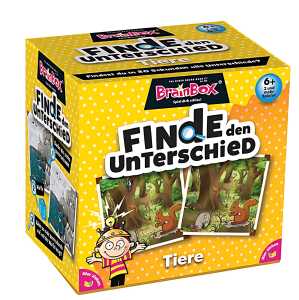 Brain Box Finde den Unterschied Tiere - ab 6 Jahren