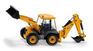 Siku JCB 4CX Baggerlader 7,63888888888889E-02 - Spritzguß, ab 3 Jahren