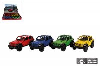 Jeep Wrangler 1:38 4 fach sortiert Die Cast - Pullback,...