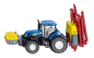 New Holland mit Pflanzenschutzspritze
