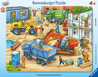 Ravensburger Rahmenpuzzle 40 Teile Fahrzeuge -...