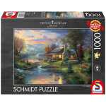 Puzzle 1000 Teile Im Naturparadies, Kinkade