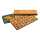 Hus Bambus 48x28x2cm - aus Bambus mit verschiedenen Natursteinen