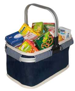 Tragekorb, Jeans 4007464040944