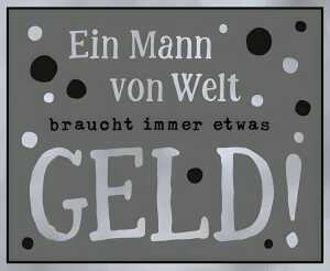 Wunscherfüller Soundbox Ein Mann von Welt braucht 4010070429973