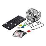 Bingo Set 21x20x21cm 18 Bingokarten, 75 Bingo-Kugeln,