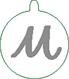 Halskette versilbert, M Nr. 29