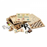 Spielesammlung FSC100% Holz medium 30x30x6cm - Kassette...