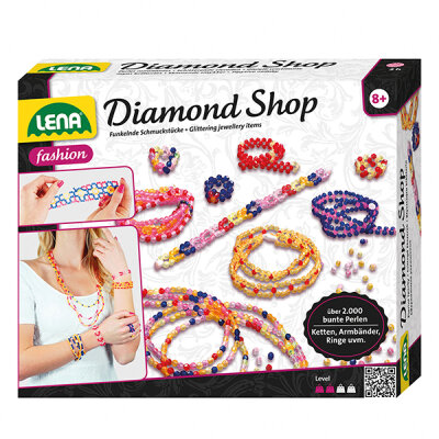 Lena Diamond Shop Schmuck kreieren - über 2000 Perlen, ab 8 Jahren