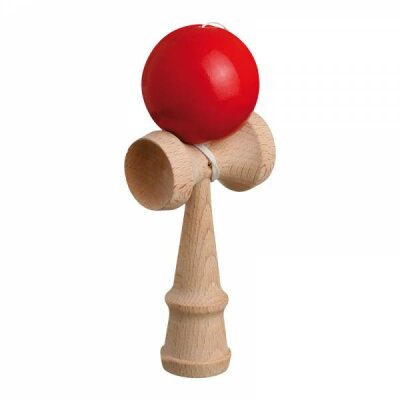 Kendama FSC100% 6x7x19m - aus Buchenholz, japanisches Geschicklichkeitsspiel, - geeignet ab 8 Jahren