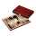 Backgammon Saloniki Mini 20x13x3cm - aus Pappelholz und Ahornholz,