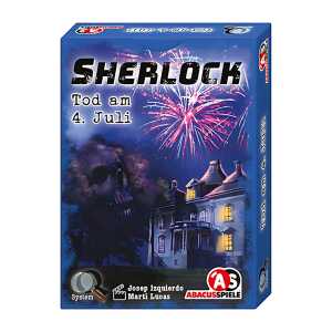 Kartenspiel Sherlock Tod am 4. Juli Krimispiel 1-6 Spieler ab 12 J