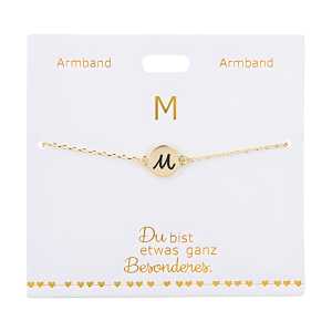 Namensarmband M vergoldet 4010070331351