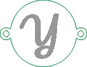 Namensarmband Y versilbert 4010070331436