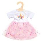 Einhornkleid Hannah 28 bis 35cm - Einhorndruck und...