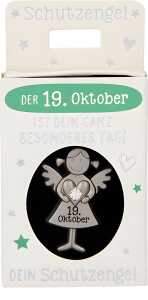 Anhänger Schutzengel Datum 19. Oktober