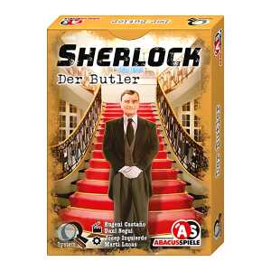 Kartenspiel Sherlock Der Buttler Krimispiel, für 1-8 Spieler ab 12 J