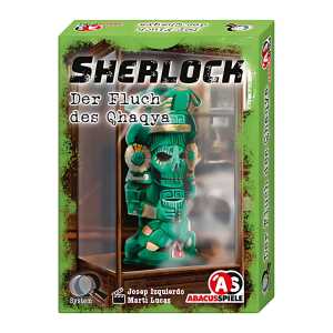 Kartenspiel Sherlock Der Fluch des Qhaqya Krimispiel, für 1-6 Spieler