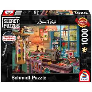 Puzzle Im Nähzimmer - Steve Read Secret Puzzle 1000 Teile