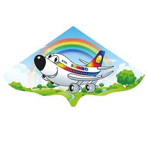 Kinderdrachen Jumbo 115x63cm mit Wickelgriff und Schnur - ab 4 Jahren